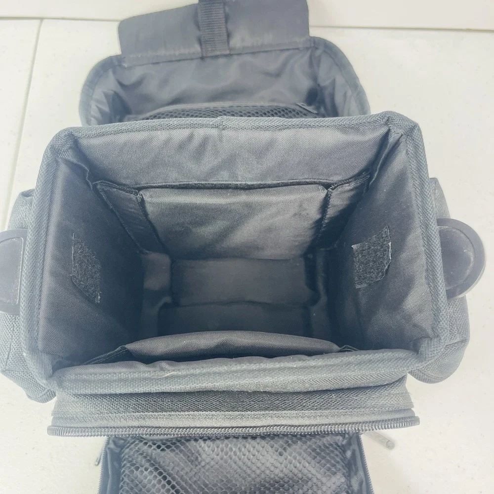 Mohawk Camera Bag‎ with Adjustable Shoulder Strap Black Gray 4 Pocket 10x8
